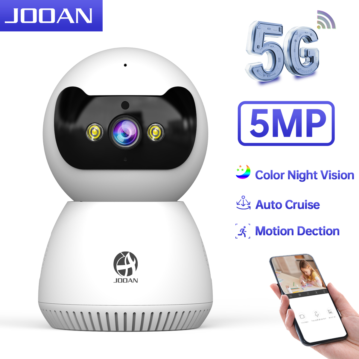 Eufy Camera E220 - JOOAN 5MP 3MP IP Camera 5G