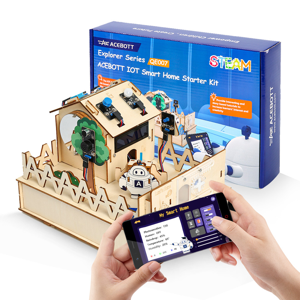 Smart Home Automation Diy - ACEBOTT DIY Smart Home Kit for