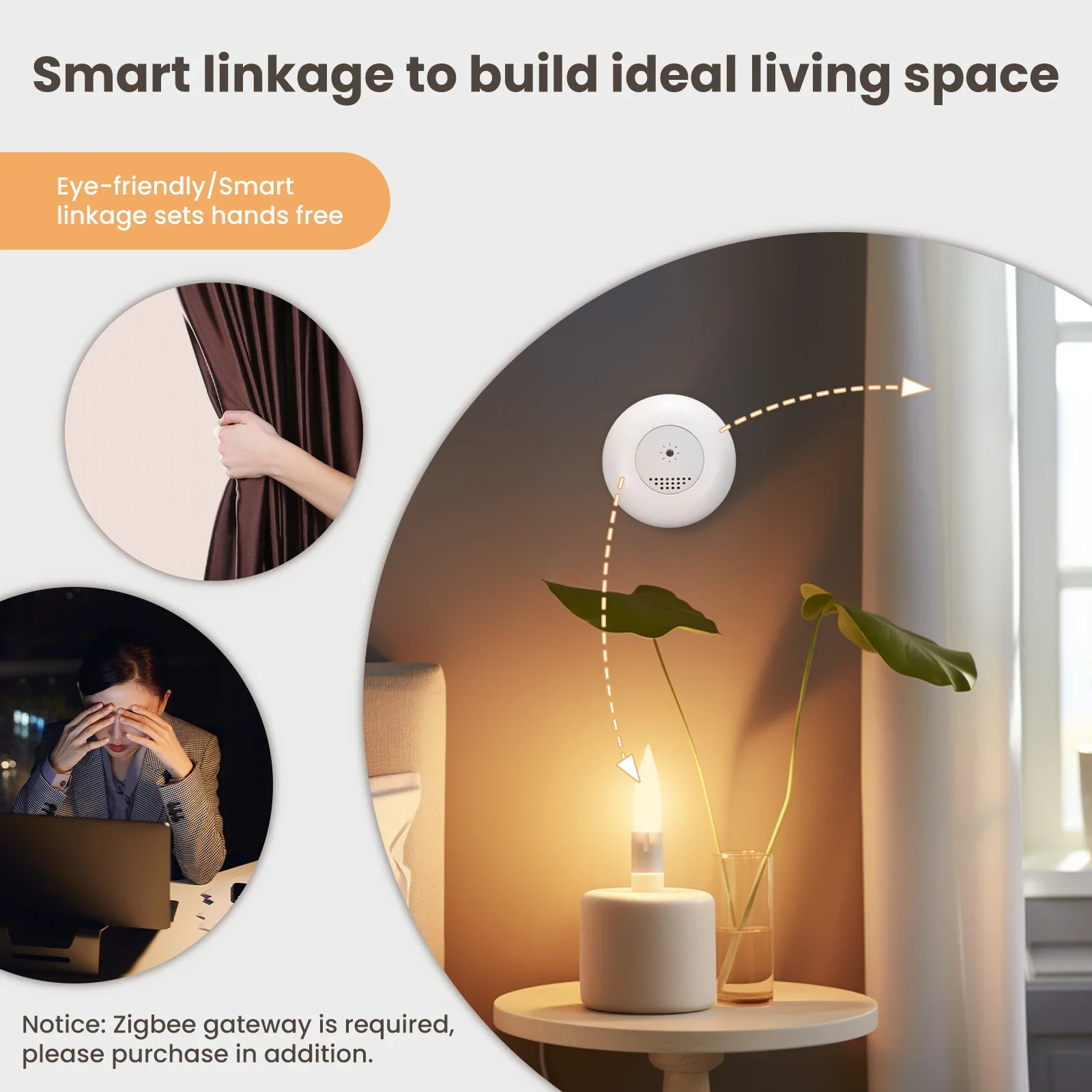 MOES Tuya Zigbee Smart Light S - Home Automation Ideas recension och pris