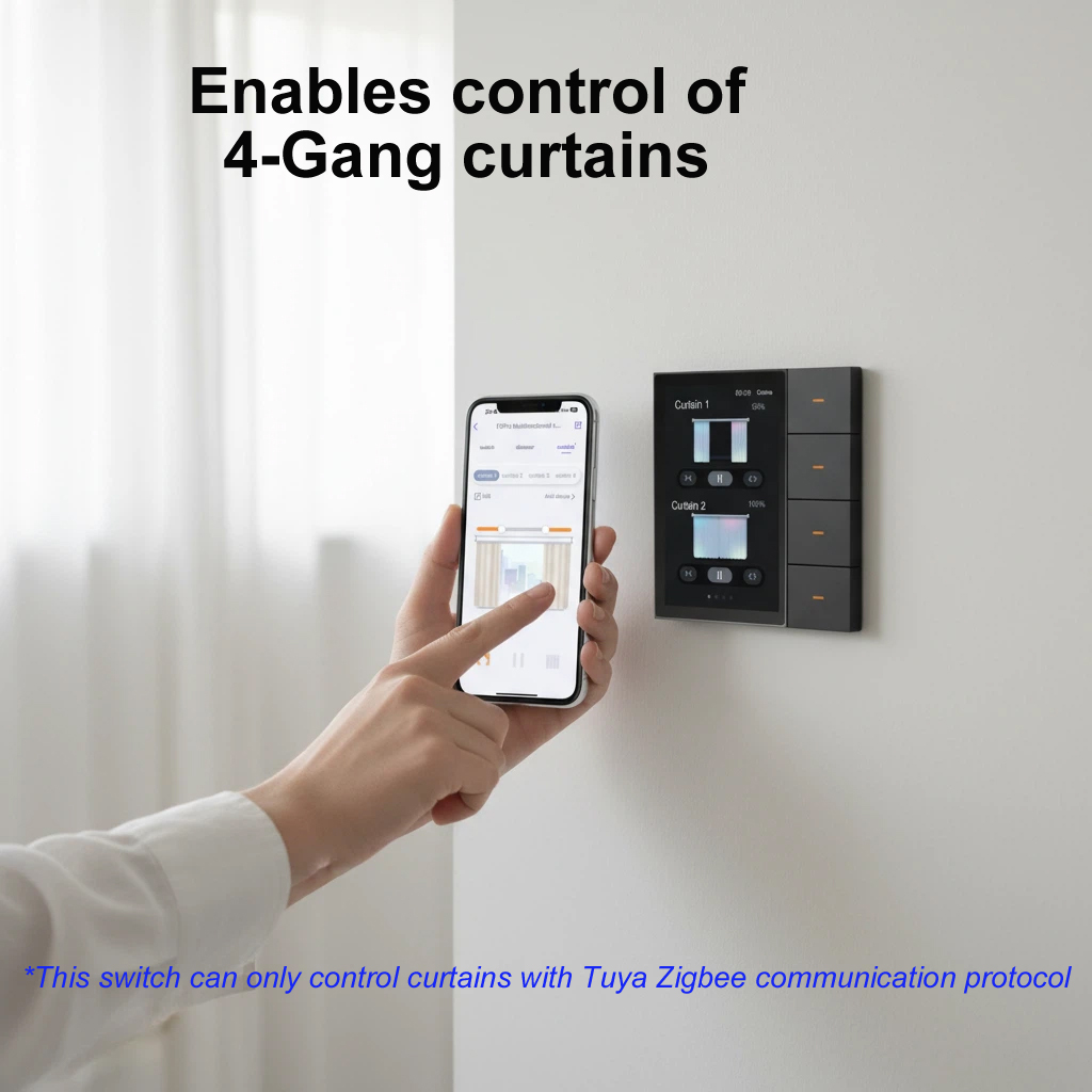 F3-pro Tuya Smart Panel ZigBee - Home Automation Ideas recension och pris