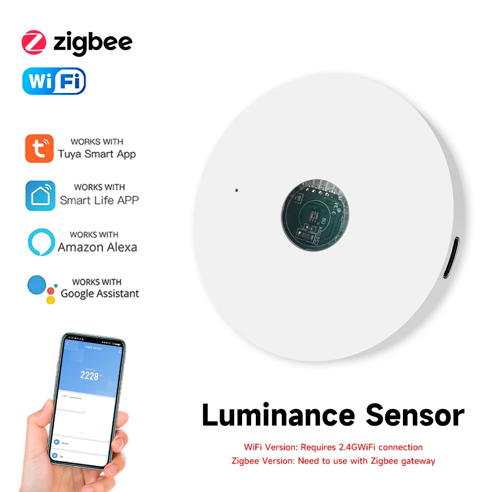 Tuya WiFi/ZigBee Light Sensor  - Home Automation Ideas recension och pris