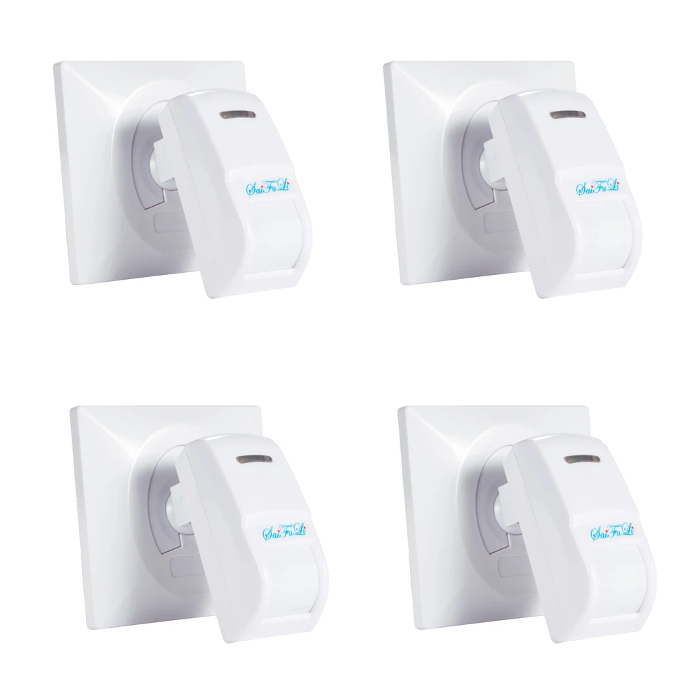 4Pcs Wire Curtain Infrared Det - Motion Sensor Pir Wired recension och pris