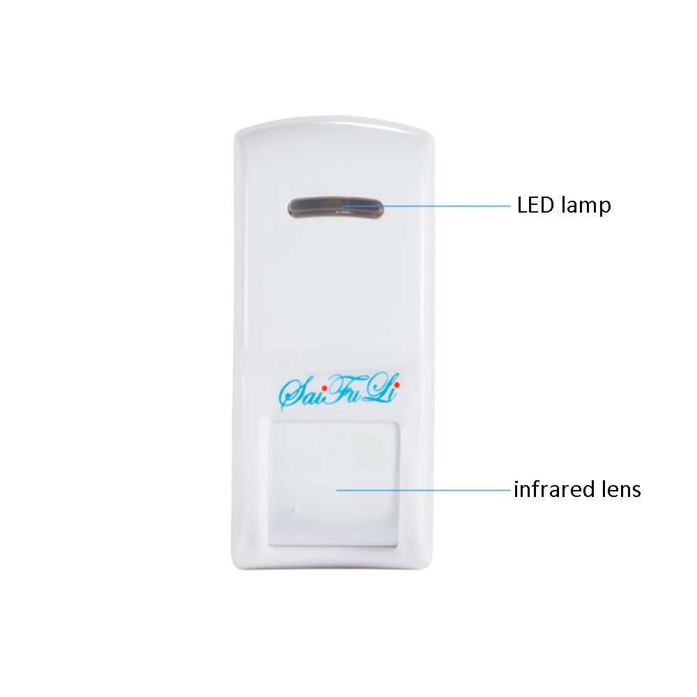 4Pcs Wire Curtain Infrared Det - Motion Sensor Pir Wired recension och pris