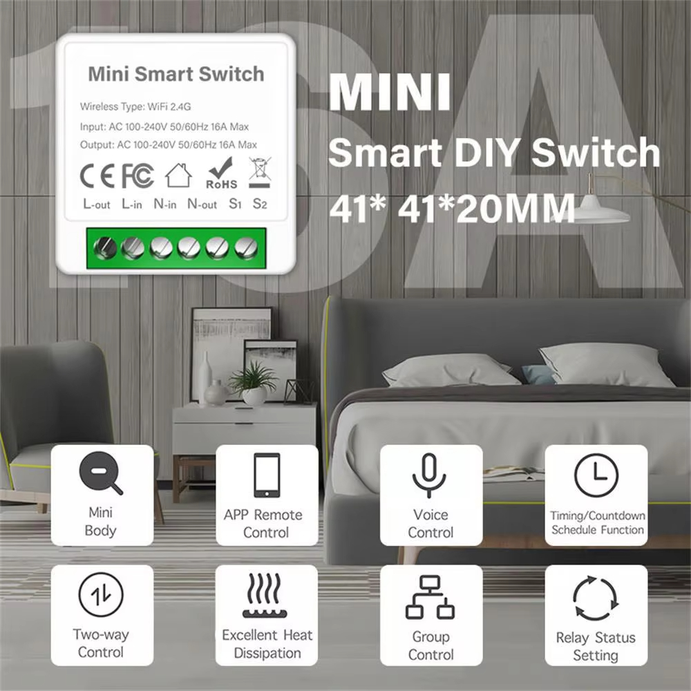 WiFi Zigbee3.0 Mini Smart DIY  - Diy Home Automation Controller recension och pris