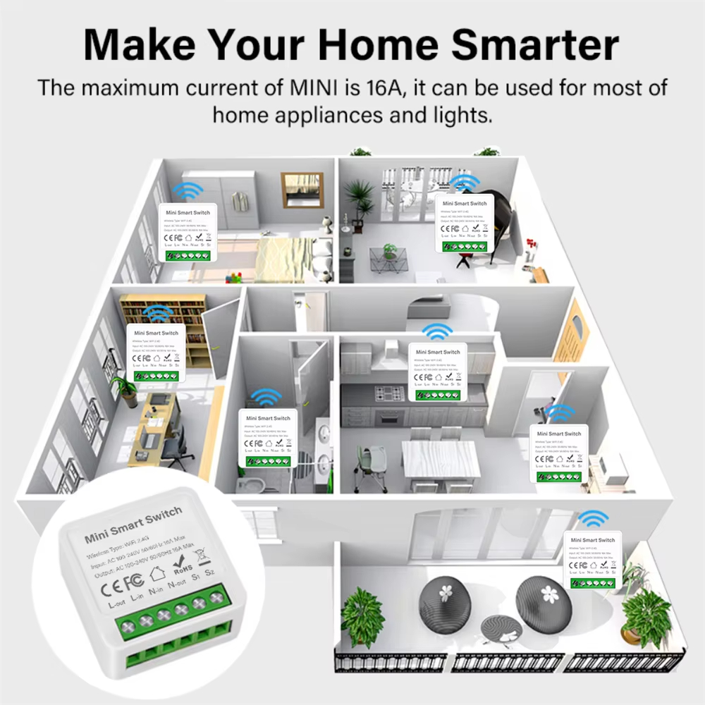 WiFi Zigbee3.0 Mini Smart DIY  - Diy Home Automation Controller recension och pris