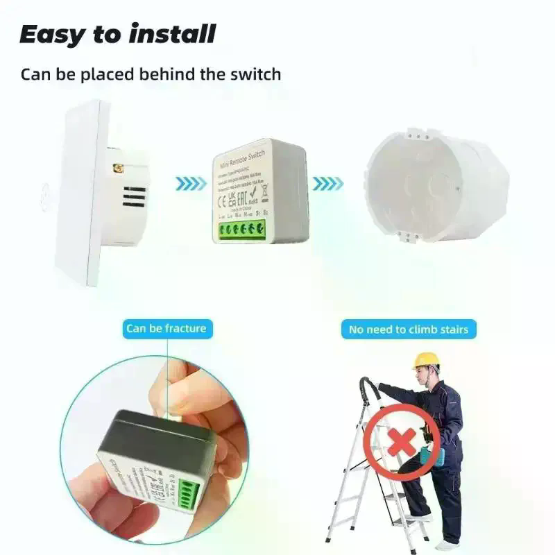 Smart Switch RF 433 MHz Mini D - Diy Home Automation Controller recension och pris
