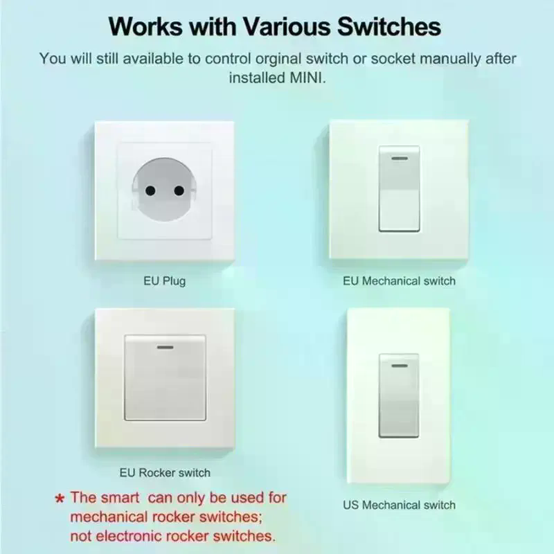 Smart Switch RF 433 MHz Mini D - Diy Home Automation Controller recension och pris