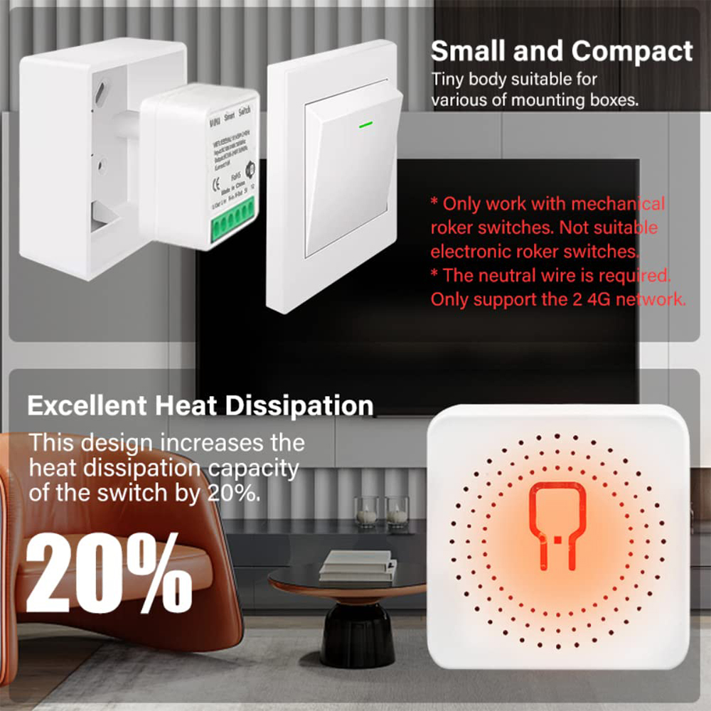 16A Tuya Zigbee 3.0 Mini Smart - Diy Home Automation Controller recension och pris