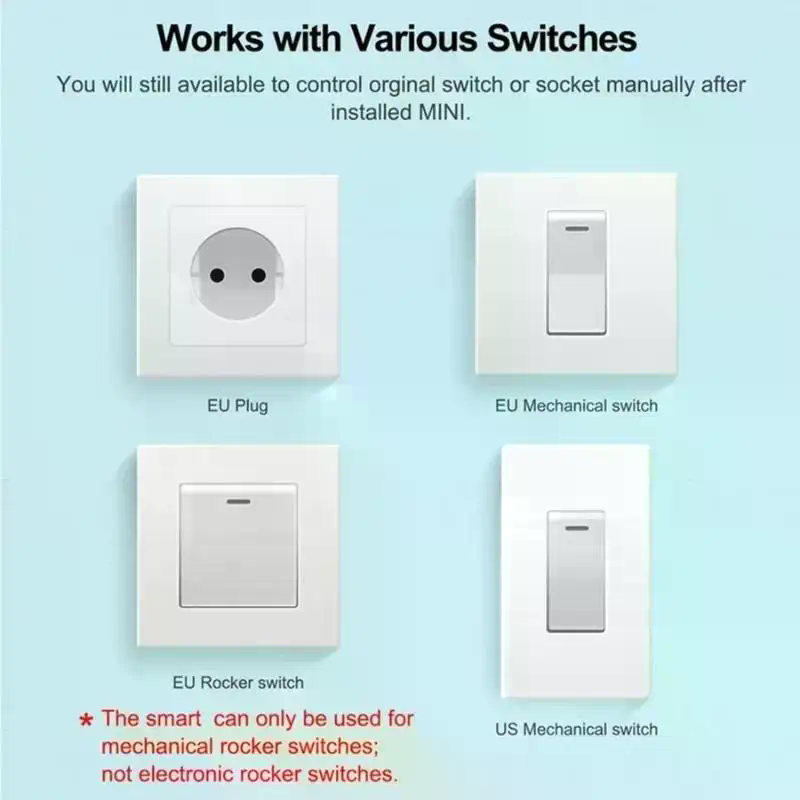 RF 433 MHz Smart Switch Mini D - Diy Home Automation Controller recension och pris