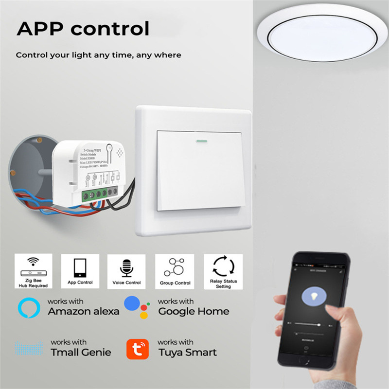 Tuya Zigbee3.0 Smart Switch 1/ - Home Automation Ideas recension och pris